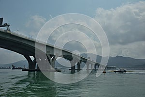 Hong KongÃ¢â¬âZhuhaiÃ¢â¬âMacau Bridge photo